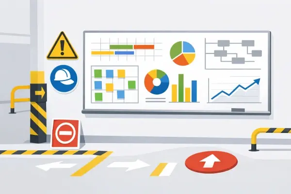 Cartelería y pizarras industriales